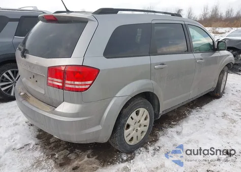 2017 Dodge Journey Se z USA, uszkodzony, nr VIN 3C4PDCAB9HT697073